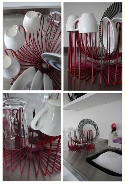 Ikea hack: Centro decorativo como escurreplatos