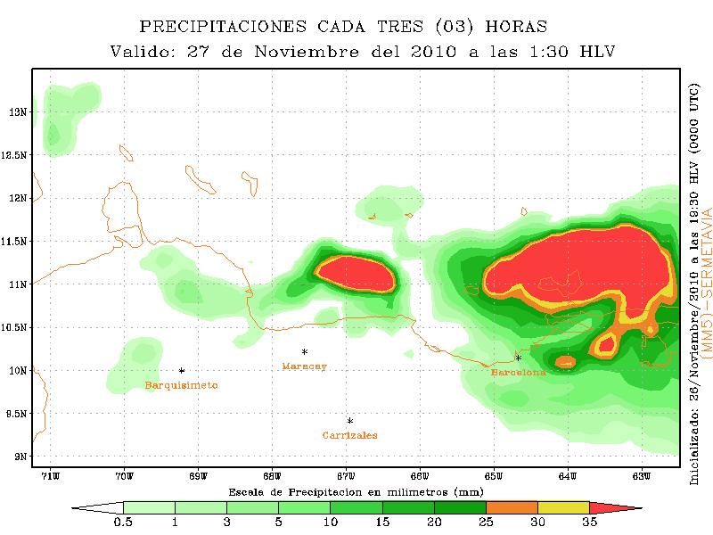 ALERTA!!!!  LAS LLUVIAS CONTINUARÁN HOY 27 DE NOVIEMBRE...El gobierno nacional debería decretar ESTADO DE EMERGENCIA NACIONAL