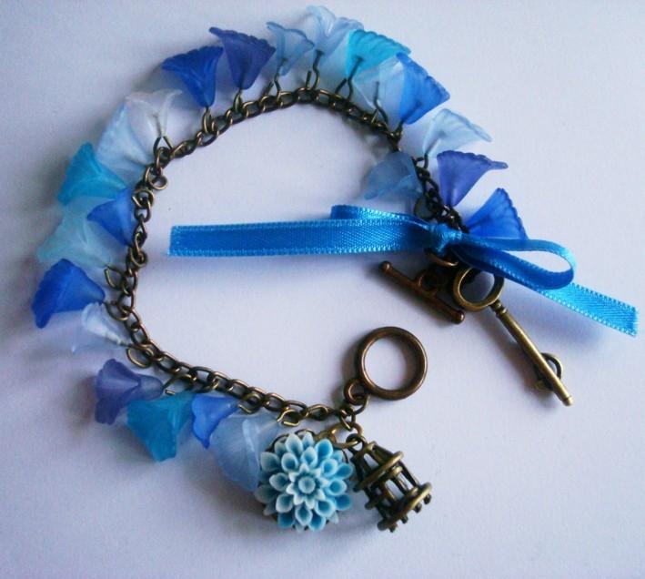 PULSERA VINTAGE CALAS Y JAULITA