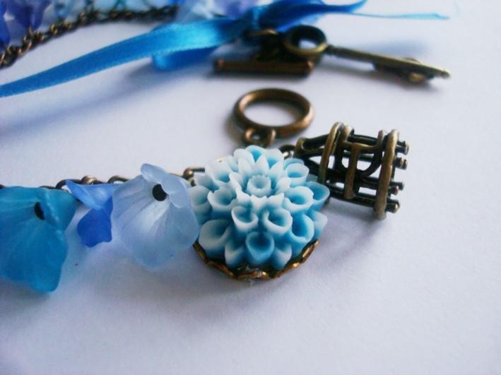 PULSERA VINTAGE CALAS Y JAULITA