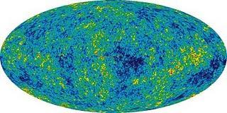 Penrose afirma haber vislumbrado el universo anterior al Big Bang Imagen del mapa CMB obtenido por la misión WMAP