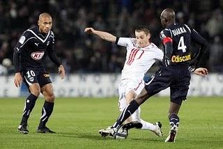 Otro gol del senegalés Sow para el Lille que empató en Burdeos( 1-1)