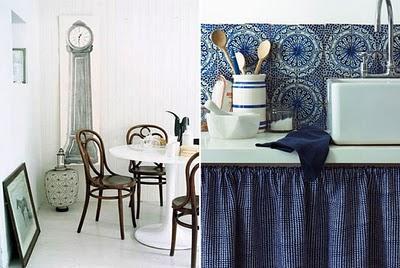 DECORAR EN BLANCO Y  AZUL