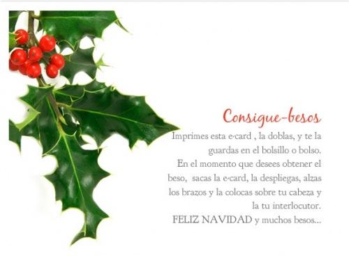 Mensajes navideños.