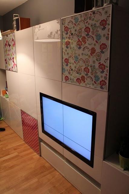 Ikea hack: integra la tv en un mueble Besta