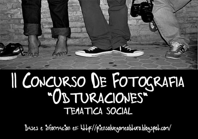 II CONCURSO DE FOTOGRAFÍA “OBTURACIONES”