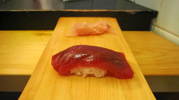 Desayunando sushi en Tsukiji