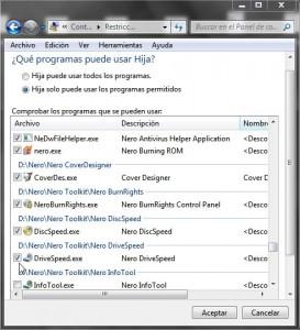 Como usar los controles parentales en Windows 7