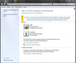 Como usar los controles parentales en Windows 7