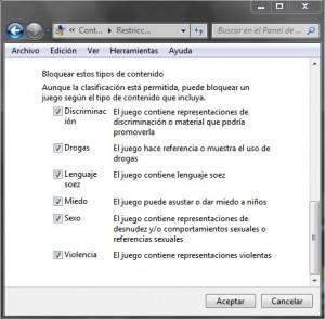 Como usar los controles parentales en Windows 7