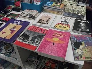 Imágenes de la presentación de Historieta peruana en Chile