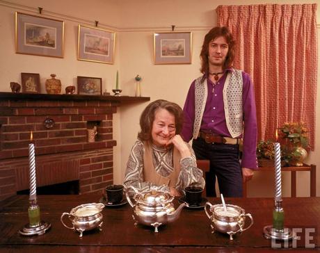 La familia de las estrellas del rock