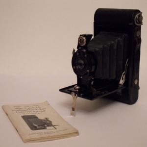 Probando una cámara de 1915