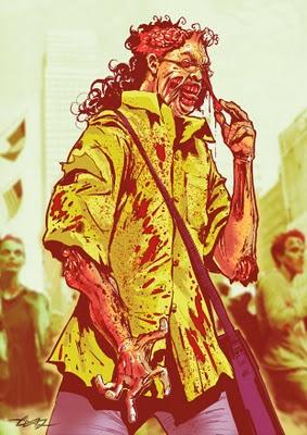 Gana un retrato Zombie:Queda inmortalizado como un muerto viviente