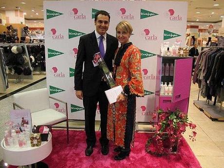 Pamplona. visita corte ingles cena foie rosas.