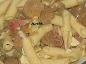 Macarrones champiñones