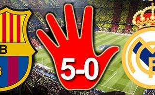 Una Manita en la cara de Mourinho Una Manita en la cara de Mourinho