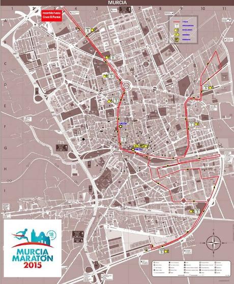 Maratón de Murcia 2015. Todo listo para Volar