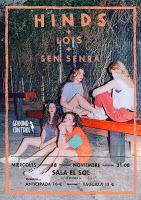 Concierto de Lois, Hinds y Sen Senra en Sala el Sol