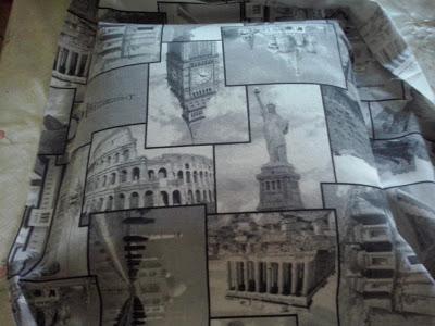 ♥ ♥ ♥ SILLA TAPIZADA EN BLANCO Y NEGRO (AUXILIAR PARA ZONA ESTUDIO)