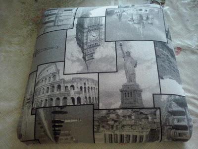 ♥ ♥ ♥ SILLA TAPIZADA EN BLANCO Y NEGRO (AUXILIAR PARA ZONA ESTUDIO)