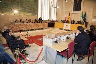 Pleno extraordinario del Ayuntamiento de Almería