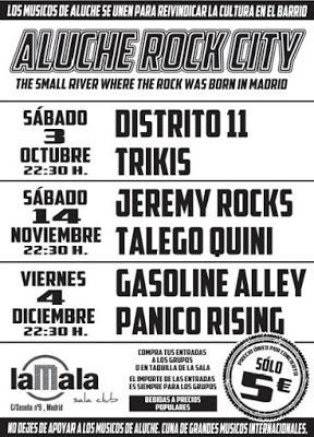 Aluche Rock City: iniciativa para reivindicar a los músicos de este barrio madrileño