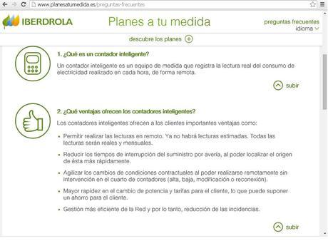 Como funciona la nueva factura de la luz. Iberdrola preguntas frecuentes