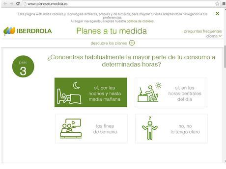 Como funciona la nueva factura de la luz. Iberdrola. Elegir la opción que mejor se adapta a ti