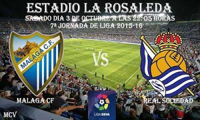 MALAGA CF vs REAL SOCIEDAD