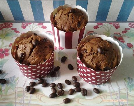 Magdalenas de chocolate y café