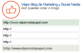 Premios Bitácora 2015: El Perro de Papel