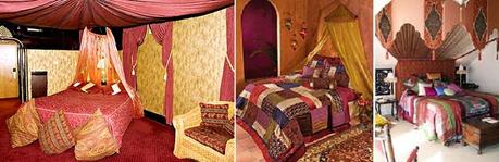 Dormitorio: Estilo árabe