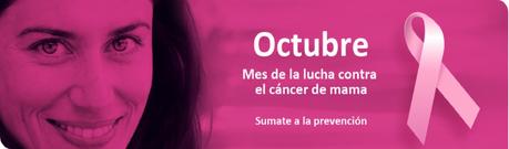 OCTUBRE: MES DE LA SENSIBILIZACION SOBRE EL CANCER DE MAMA