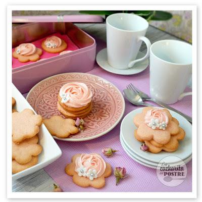 GALLETAS DE ROSAS / ROSE COOKIES