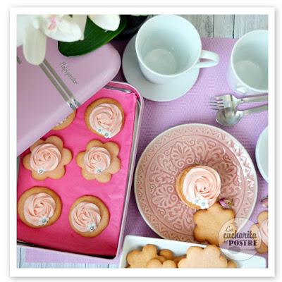 GALLETAS DE ROSAS / ROSE COOKIES