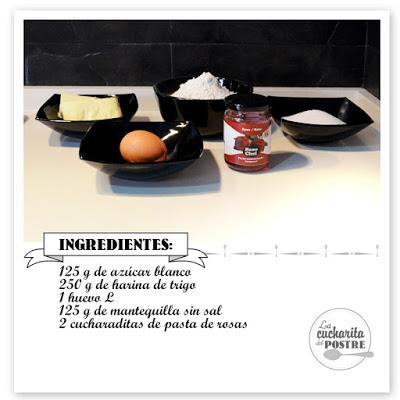 GALLETAS DE ROSAS / ROSE COOKIES