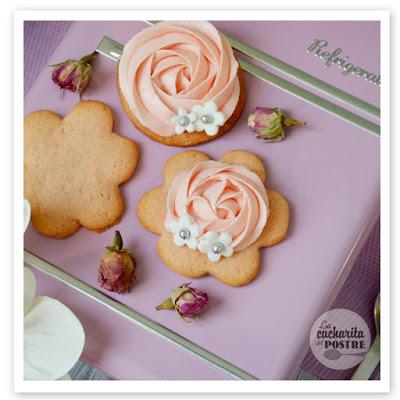 GALLETAS DE ROSAS / ROSE COOKIES