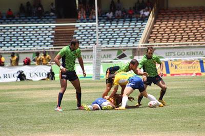 KENYA SAFARICOM 7´S; PLENO DE LOS LEONES