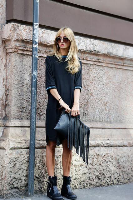 STREET STYLE INSPIRATION; FALL LOOKS.-