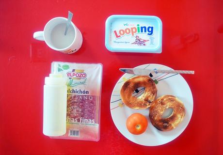 Mi vestido azul - Desayuna con Thomas Bagels (5)