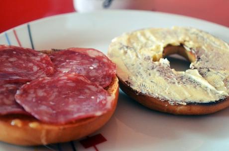 Mi vestido azul - Desayuna con Thomas Bagels (9)