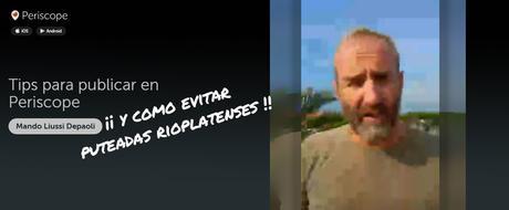 Tips para transmitir en Periscope: #1 silenciar alertas Periscope-mandomando