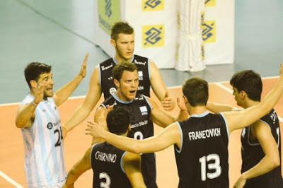 Argentina es finalista del sudamericano de voley masculino