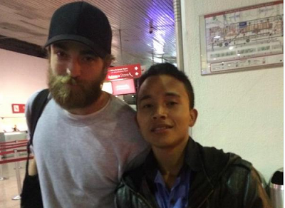 Robert Pattinson, ha llegado a Colombia