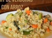 Curry verduras arroz