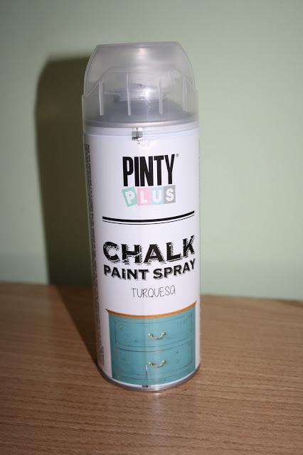 Diy: pintando con spray chalk paint