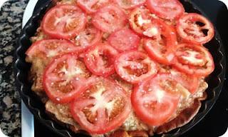 Quiché de Berenjenas y Tomates