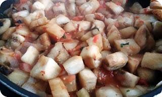 Quiché de Berenjenas y Tomates