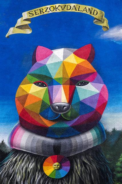 Mural de Serzo y Okuda